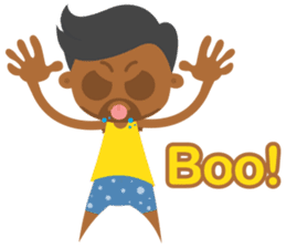 Romy & July - We're just friends.. :) EN sticker #10005159