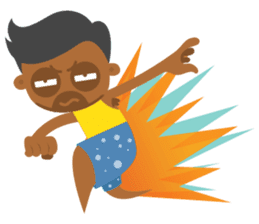 Romy & July - We're just friends.. :) EN sticker #10005161