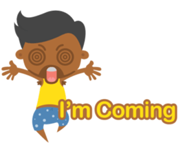 Romy & July - We're just friends.. :) EN sticker #10005165