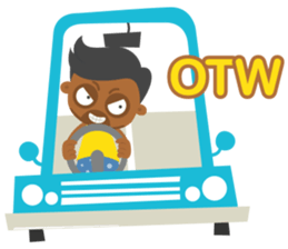 Romy & July - We're just friends.. :) EN sticker #10005167