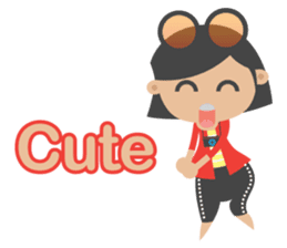 Romy & July - We're just friends.. :) EN sticker #10005170