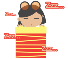 Romy & July - We're just friends.. :) EN sticker #10005172