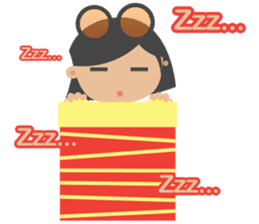 Romy & July - We're just friends.. :) EN sticker #10005172