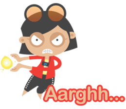 Romy & July - We're just friends.. :) EN sticker #10005173