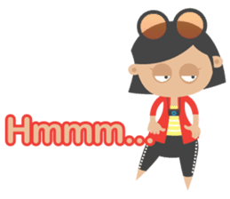 Romy & July - We're just friends.. :) EN sticker #10005174