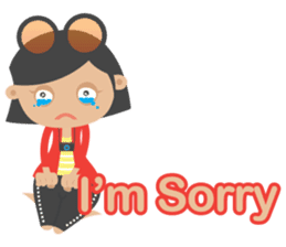 Romy & July - We're just friends.. :) EN sticker #10005175