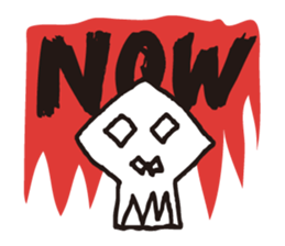 Skull mania sticker #10005386