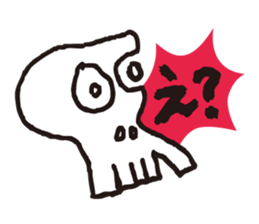Skull mania sticker #10005394