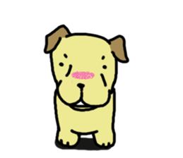 The voice of a smart Taiwan Dog sticker #10005527