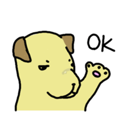 The voice of a smart Taiwan Dog sticker #10005528