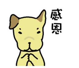 The voice of a smart Taiwan Dog sticker #10005537