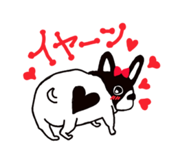 Busakawa dog lovable! Full of dog sticker #10005705