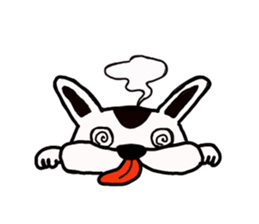 Busakawa dog lovable! Full of dog sticker #10005717