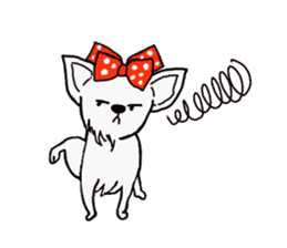 Busakawa dog lovable! Full of dog sticker #10005718