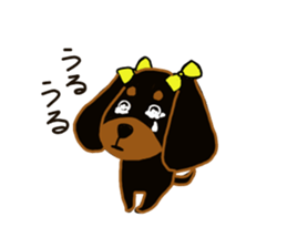 Busakawa dog lovable! Full of dog sticker #10005737