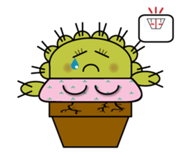 The Cactus Family (English Version) sticker #10006027