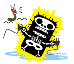 The Cactus Family (English Version) sticker #10006040