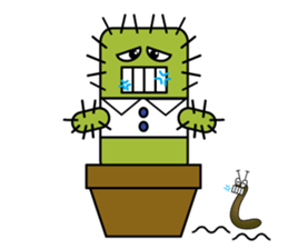 The Cactus Family (English Version) sticker #10006041