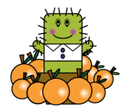 The Cactus Family (English Version) sticker #10006046