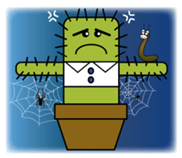 The Cactus Family (English Version) sticker #10006047
