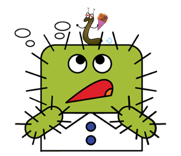 The Cactus Family (English Version) sticker #10006061