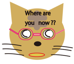 MANY CUTE JAPANESE CATS sticker #10006485