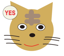 MANY CUTE JAPANESE CATS sticker #10006495