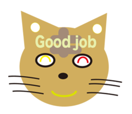 MANY CUTE JAPANESE CATS sticker #10006501