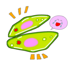 Manga Euglena sticker #10007282