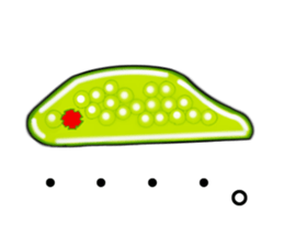 Manga Euglena sticker #10007283