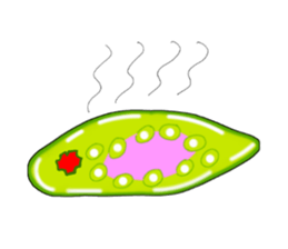 Manga Euglena sticker #10007290