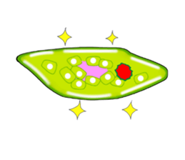 Manga Euglena sticker #10007295