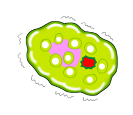 Manga Euglena sticker #10007296