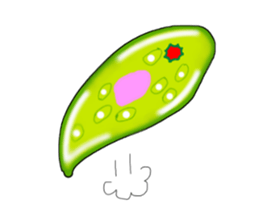 Manga Euglena sticker #10007298