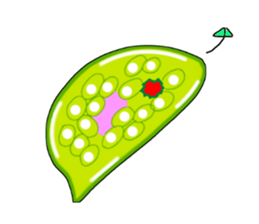 Manga Euglena sticker #10007304