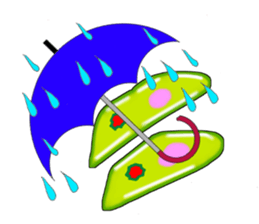 Manga Euglena sticker #10007310