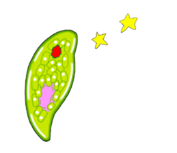 Manga Euglena sticker #10007316