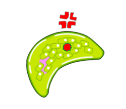 Manga Euglena sticker #10007317