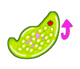 Manga Euglena sticker #10007319