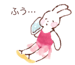 March Rabbit *Ballet Class sticker #10007324