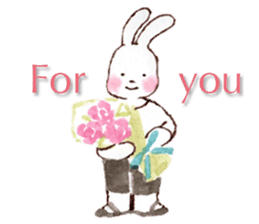 March Rabbit *Ballet Class sticker #10007334
