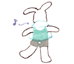 March Rabbit *Ballet Class sticker #10007345