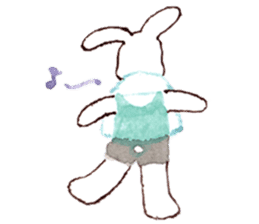 March Rabbit *Ballet Class sticker #10007345