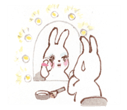 March Rabbit *Ballet Class sticker #10007351