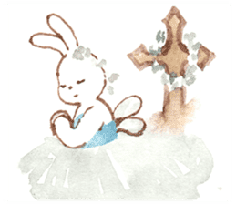 March Rabbit *Ballet Class sticker #10007353