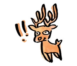shikadayo!(deer) sticker #10007403