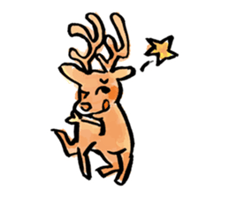 shikadayo!(deer) sticker #10007406