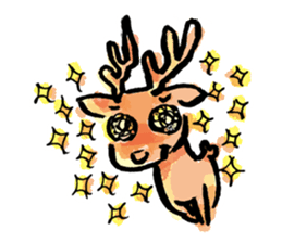 shikadayo!(deer) sticker #10007420