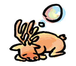 shikadayo!(deer) sticker #10007430
