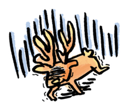 shikadayo!(deer) sticker #10007432